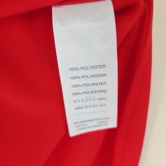 J.Crew Red Sleeveless Shell Top - Women's Size Large - Picture 7 of 8